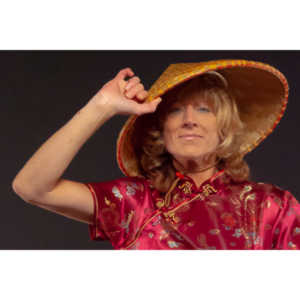 My high school friend Robyn Roberts wanted to pose.  I was happy to oblige.